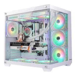 航嘉机箱海景房S980龙卷风全景版ATX无立柱S960电脑台式机360水冷
