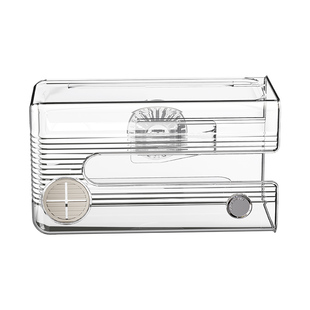 吸盘纸巾盒壁挂式家用厕所卫生间多功能抽纸盒湿巾洗脸巾收纳盒子