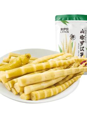 来伊份山椒罗汉笋椒笋尖休闲零食