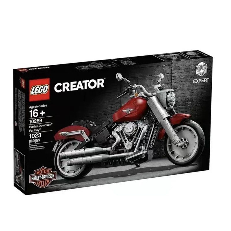 LEGO乐高 10269 创造系列 哈雷戴维森肥仔摩托车 D2C限定积木玩具