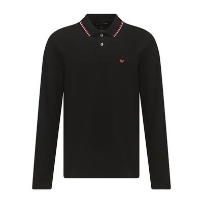 阿玛尼男士时尚休闲纯棉Polo衫