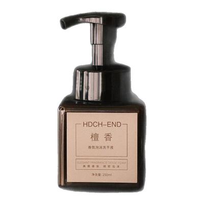 檀香味木质香泡沫型洗手液酒店同款方瓶滋润商用家用清洁官方正品