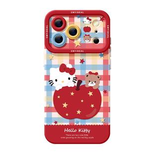 适用苹果17手机壳女款iphone16pro保护套13mini全包14防摔11/12/xs软外壳7plus硅胶8高级15好看se可爱猫咪max