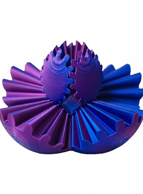 3D打印齿轮球魔方指尖积木解压