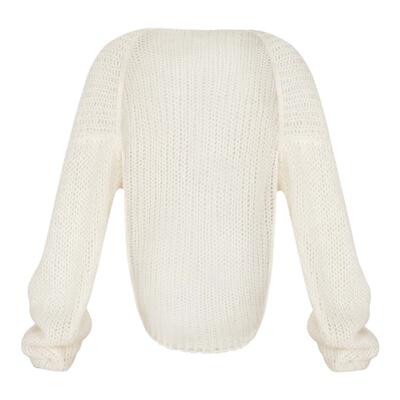 ITSNIKAR欧美复古针织开衫毛衣女