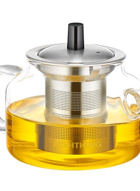 金灶明尊泡茶壶玻璃过滤飘逸杯
