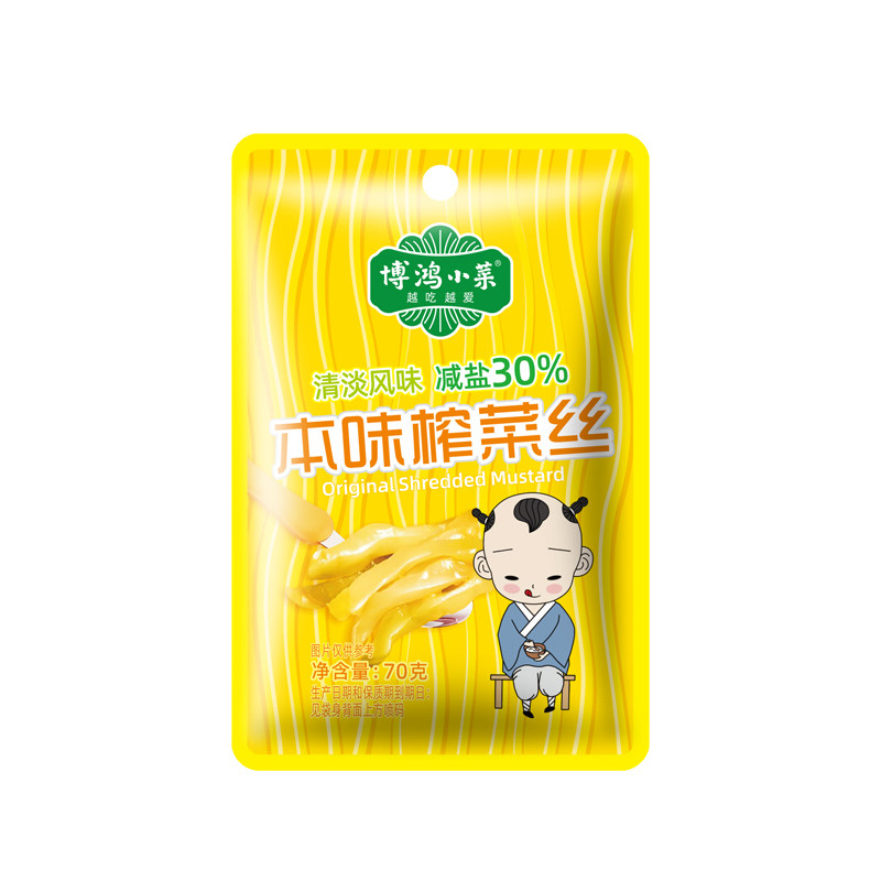 博鸿小菜儿童榨菜余姚整箱下饭菜