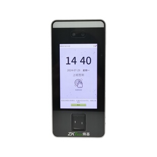 熵基XFace600动态人脸考勤机门禁机办公室玻璃门自动门门禁套装