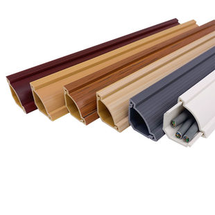 木纹三角线槽明线明装装饰隐形直角pvc地面墙角地板家用阴角塑料