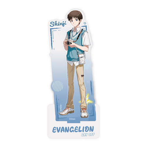 EVA现货 新世纪福音战士休息日系列双插立牌 EVA明日香周边官谷