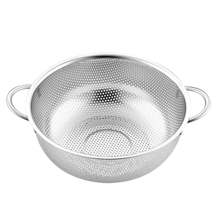 304不锈钢沥水篮洗菜盆漏盆家用厨房淘米盆洗米筛洗菜篮子水果篮
