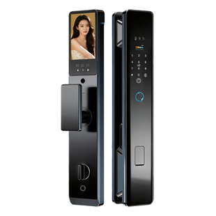 Ai家用防盗门智能门锁3d人脸识别指纹锁大门入户门猫眼电子密码锁
