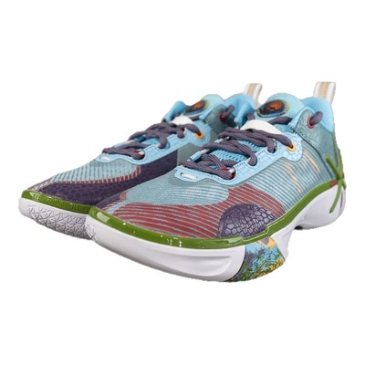 李宁篮球鞋男款2025夏季新款透气韦德缓震耐磨百搭运动鞋ABPV021