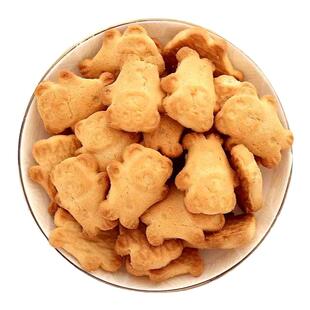 熊仔饼干小熊饼干巧克力奶香手指饼8090后小时候老式童年怀旧零食