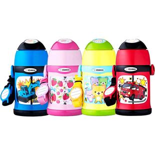象印儿童保温杯壶宝宝幼儿园上学专用两用水杯男女孩吸管杯子ZT45
