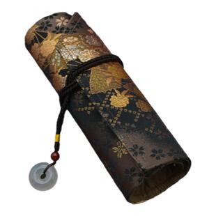 包邮一叶知秋钢笔 笔帘【抚今追昔(黑金/白金/经典)】西阵织 合并