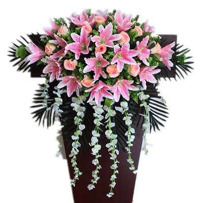 花束会议桌仿真台花假花演讲台