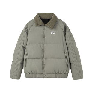 袁一琦同款FORNINES三防白鸭绒羽绒服男女潮牌冬季防寒衣美式外套