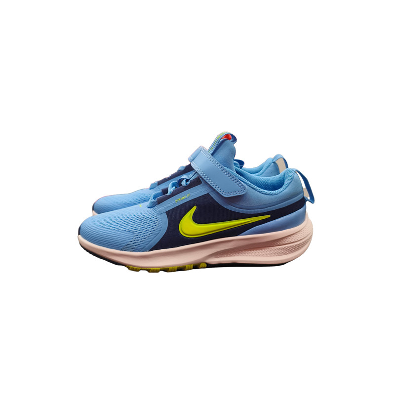 正品现货 NIKE STAR RUNNER 5 耐克婴童魔术贴透气运动鞋 HF7006
