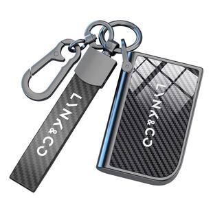 2023新款领克06钥匙套03男高级01限量版05专用女士02碳纤维壳扣包