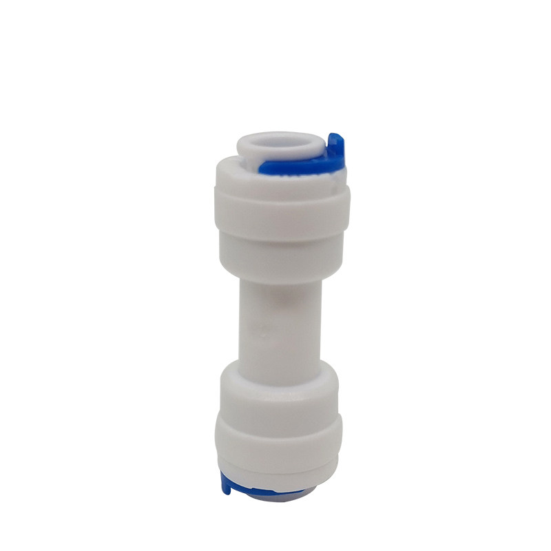 净水器三通接头2分快接三通直饮水机PE水管3转2转换头过滤器配件