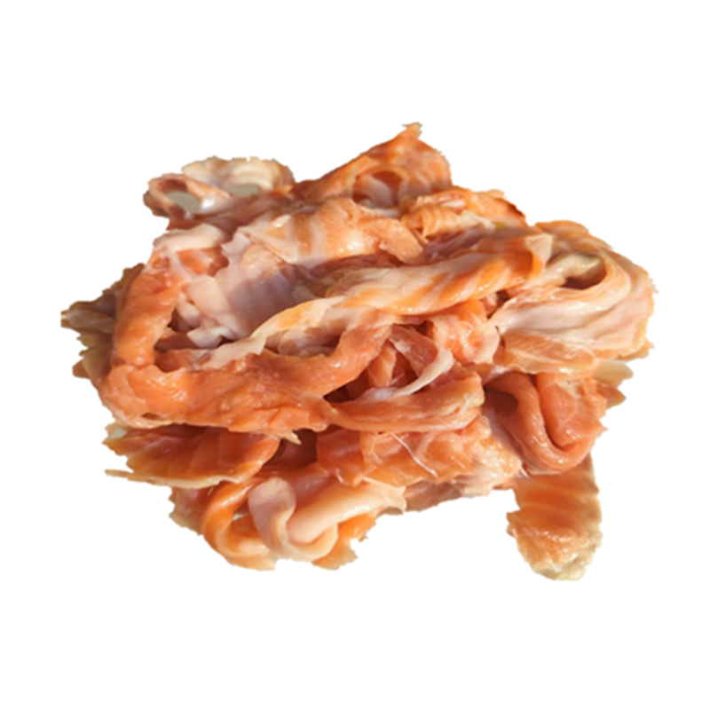 三文鱼碎肉喂狗喂猫碎肉宠物边角料狗狗新鲜无刺湿粮狗饭自制鲜肉