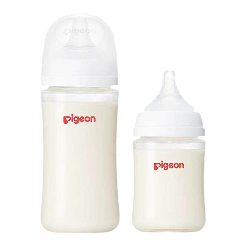 通用贝亲宽口径奶瓶硅胶奶嘴新生儿自然口感婴儿宝宝仿母乳配件