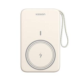 【充电宝3C认证可上飞机】绿联2026新款磁吸自带线充电宝20000毫安适用苹果17快充16移动电源正品