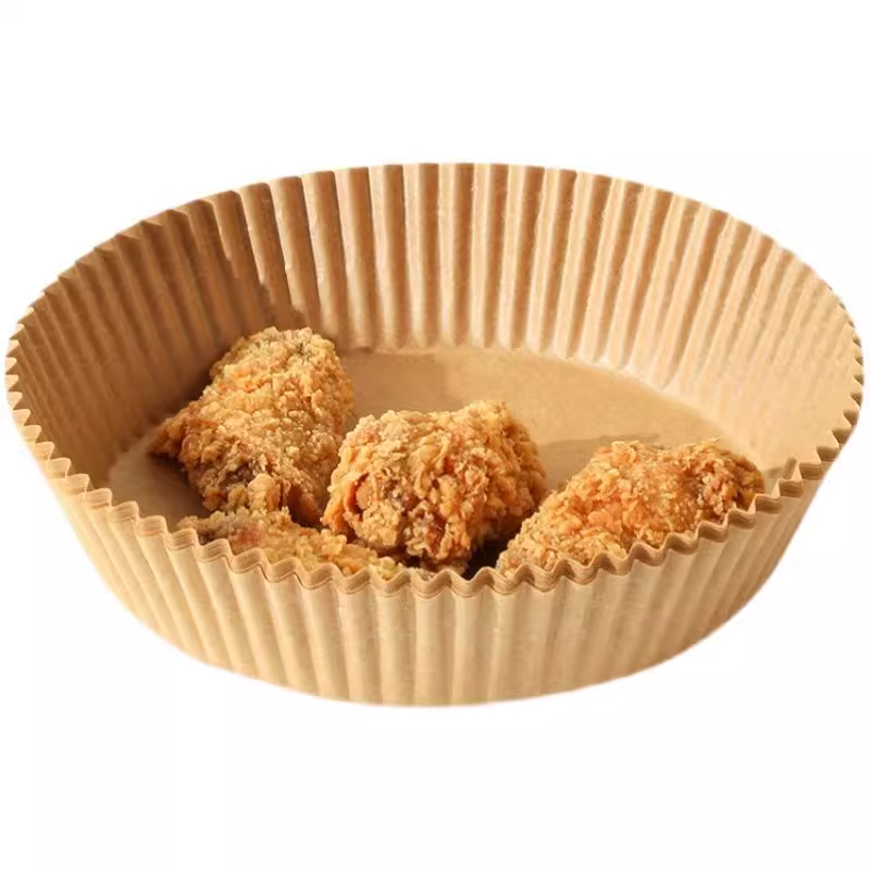 空气炸锅纸专用纸家用电炸锅纸吸油纸食品级烘培烤箱硅油纸锡纸盘