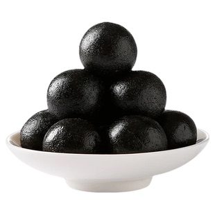 黄精丸九蒸九晒九华山地藏辟谷丸黄精黑芝麻丸即食手工九制养生丸