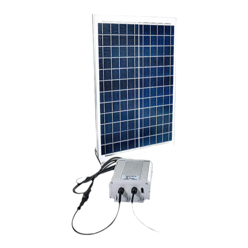 太阳能供电系统12V24V光控室内户外发光字灯箱低压光伏发电蓄电池