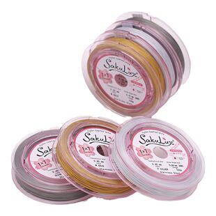 日本金丝软线穿珍珠专用钢丝线串珠手工diy手链项链进口珠宝线绳