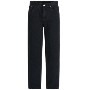 CHINISM丨水洗浅色牛仔裤男直筒美式新款长裤男士裤子宽松男裤