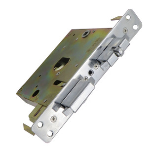 适配王力防盗门新款自弹锁体全金属碰碰锁锁体关门自动反锁加厚款