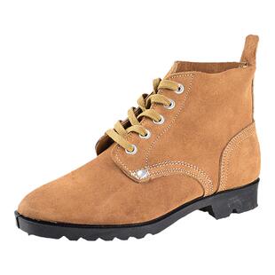 翻毛皮鞋男高帮牛皮劳保鞋防滑耐磨电焊工作鞋户外休闲工装鞋工鞋