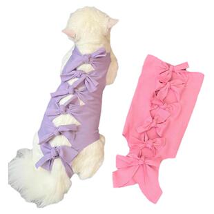 猫咪绝育手术服母猫断奶服术后防咬防舔透气猫咪母狗绑带宠物衣服