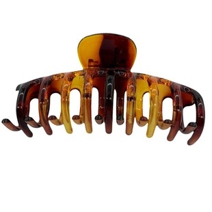 新款超大发量多发抓夹韩国鲨鱼夹大号长齿圆形龙骨抓夹盘发夹子女