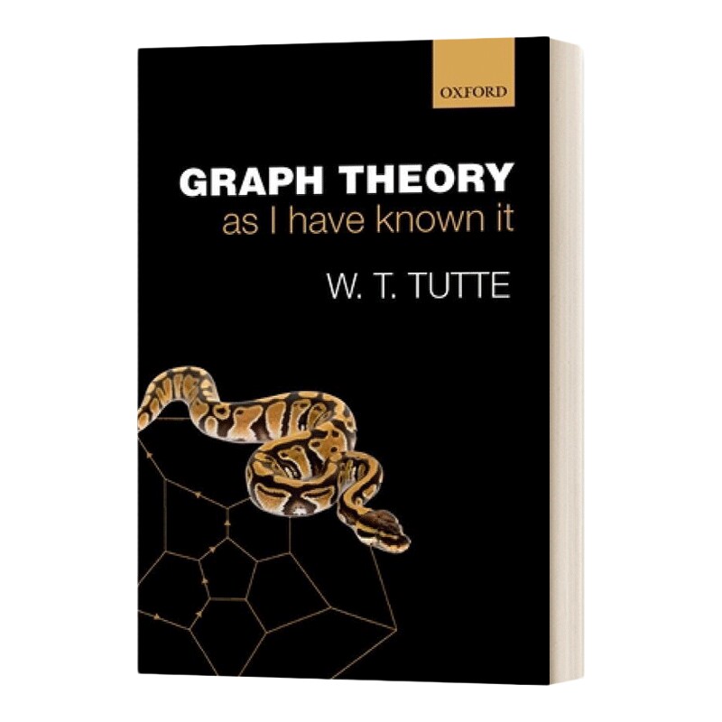 英文原版 Graph Theory As I Have Known It 正如我所知道的图论 英文版 进口英语原版书籍