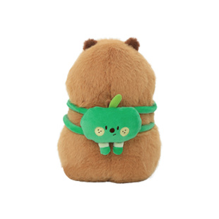 酷乐潮玩卡皮巴拉豚豚崽毛绒玩具玩偶公仔可爱抱枕水豚女生礼物