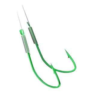 溪流钓单钩子线成品绑好正品小物白条专用绿色秋田狐鱼钩短子线