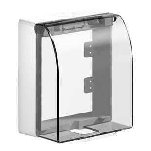 明装加高防水盒86型明线开关防溅盒卫生间热水器插座防水罩保护盖