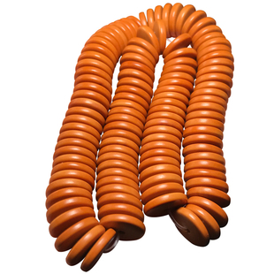 精工挂绳橄榄核隔片108隔珠佛珠念珠手串diy扁珠垫片散珠项链配饰