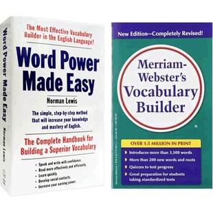预售 单词的力量+韦氏词根词典 工具书字典英语套装 英文原版Word Power Made Easy Vocabulary Builder英语词缀字典