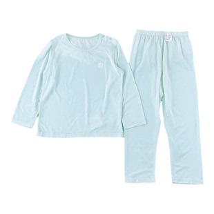 童泰夏季婴幼儿衣服男女宝轻薄透气长袖分体长裤套装空调服居家服