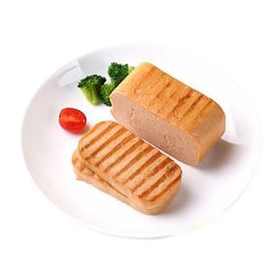 素莲素食午餐肉罐头200g植物蛋白三明治火腿佛家纯素零食素肉素菜