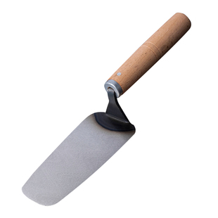 一体皿刀瓦工抹泥刀灰铲刮腻子泥工沫子灰刀抹墙灰匙漆工不锈钢