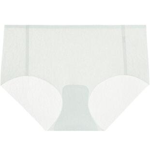 爱慕内裤女士时尚提花简约薄款柔软透气中腰平角裤