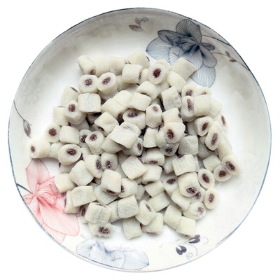 桔红糕桔味糕冰皮糕点点心传统老式糕点豆沙夹心糯米糍粑零食小吃