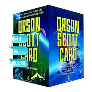 安德的游戏1-4册 英文原版 The Ender Quartet Ender's Game 电影原著 死者代言人 外星屠异 精神之子 星云奖雨果奖小说英语书籍