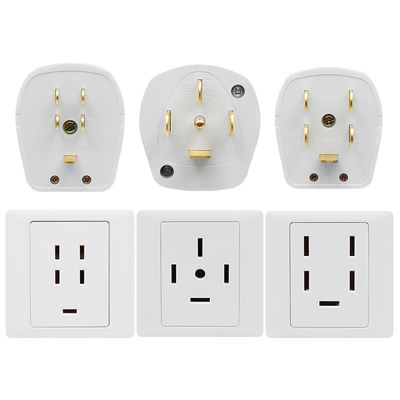 三相五孔插座25a五线墙壁型五芯